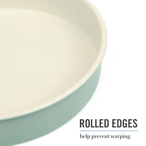 Gallen 8 Inch Round Nonstick Carbon Steel Cake and Bake Pan