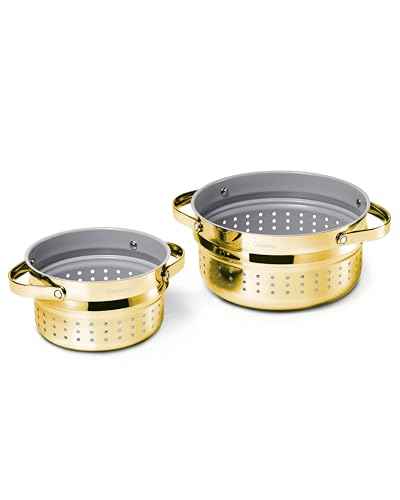 Small and Large Steamer Set with Handles (2 Count)
