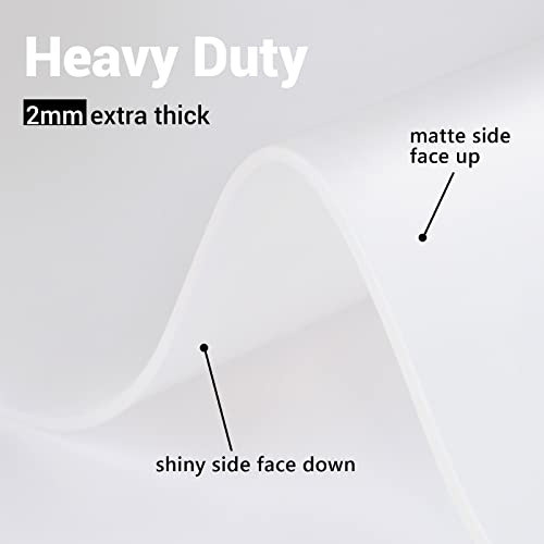 31.6x23.5in 2mm Silicone Mats for Kitchen Counter