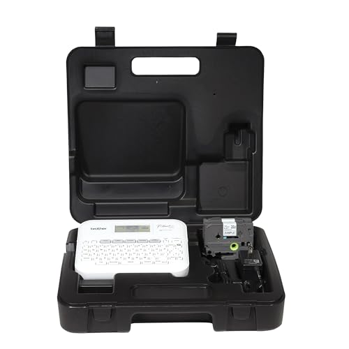 P-Touch PT-D410VP Home / Office Advanced Label Maker | Connect via USB to Create and Print on TZe Label Tapes up to ~3/4 inch