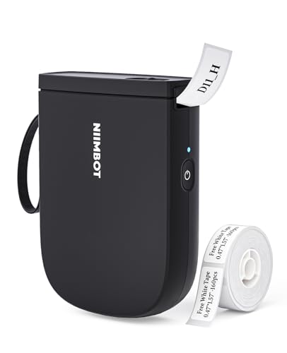 D11 Upgraded Version 300 DPI Label Maker with Tape