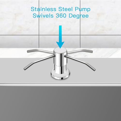 Dish Soap Dispenser for Kitchen Sink (3 Count)