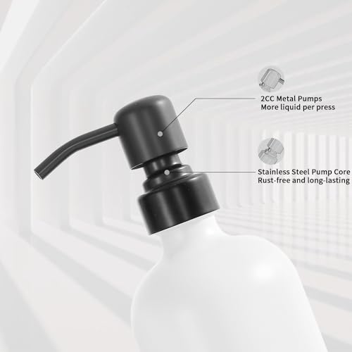 White Soap Dispenser Set (2 Count)