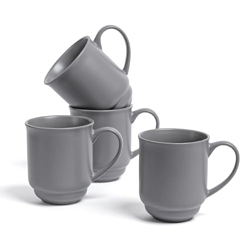 over&back Rim Stoneware Coffee Mugs