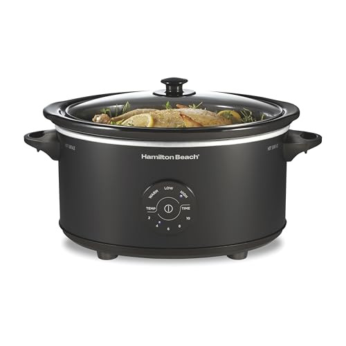 6 Quart Set & Forget Programmable Slow Cooker