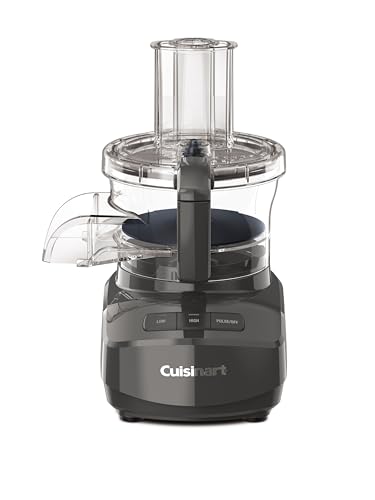 9 Cup Continuous Feed Food Processor with Fine and Medium Reversible Shredding and Slicing Disc