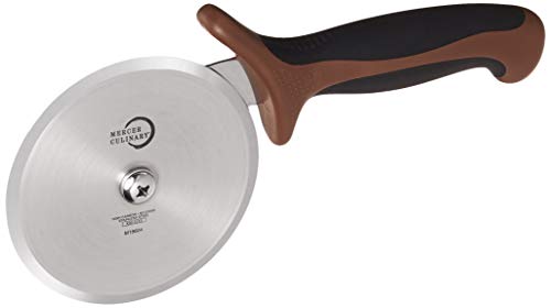 Millennia Pizza Cutter with Brown Handle