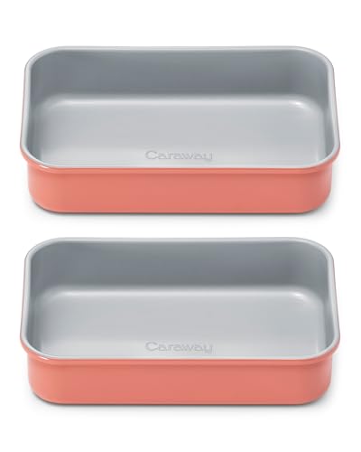 Non Stick 9" x 6.5" Small Rectangle Baking Pan Duo (2 Count)