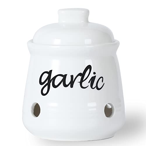 Garlic Keeper with Lid (12 Ounce)