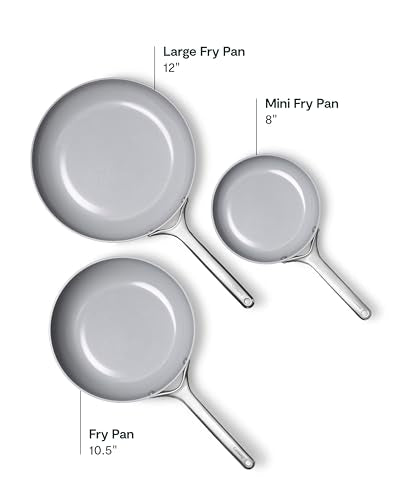 Non Stick Ceramic Frying Pan with Glass Lid