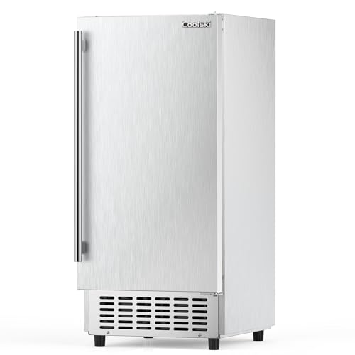 15" W Commercial Under Counter Ice Maker Machine