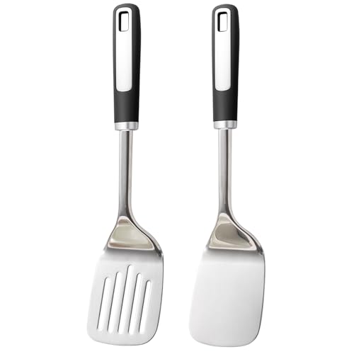 Stainless Steel Spatula Set (2 Count)
