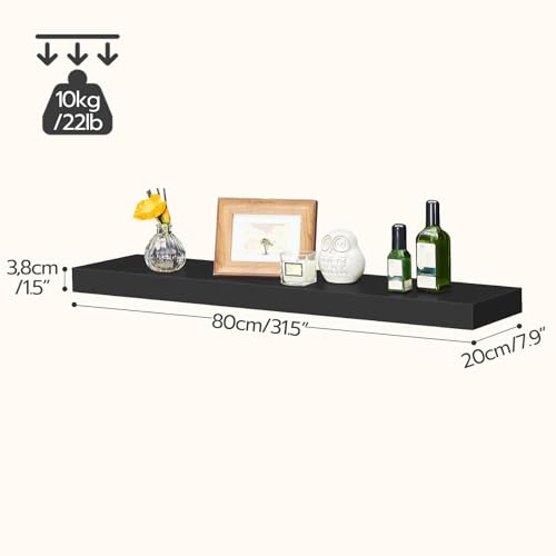 Floating Shelves for Wall (2 Count)