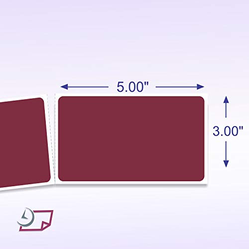 500 Rectangle Stickers (500 Count)