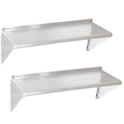 Stainless Steel Shelf 2 Pack 12"x36" (2 Count)