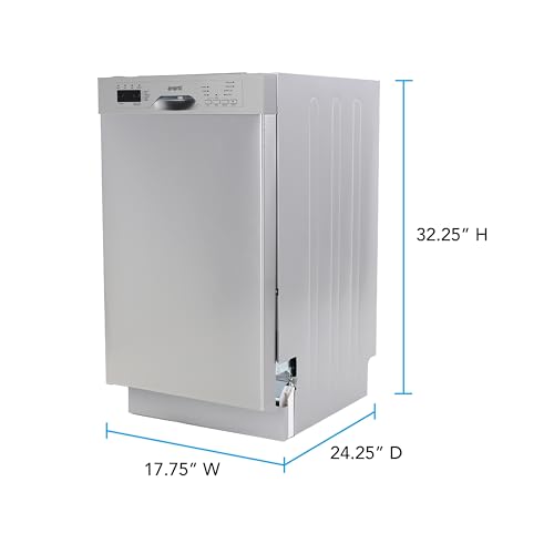 18 Inch Dishwasher Machine with LED Display