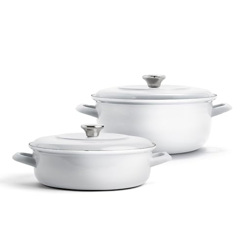 3.7QT & 5.5QT Dutch Ovens with Lids