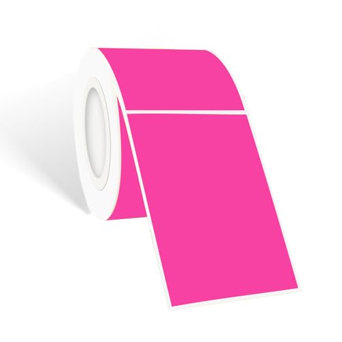 Neon Colored Labels Stickers 3 x 2 Inch