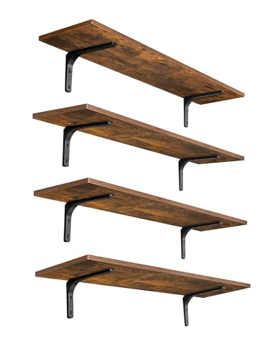 Long Wall Shelves (4 Count)