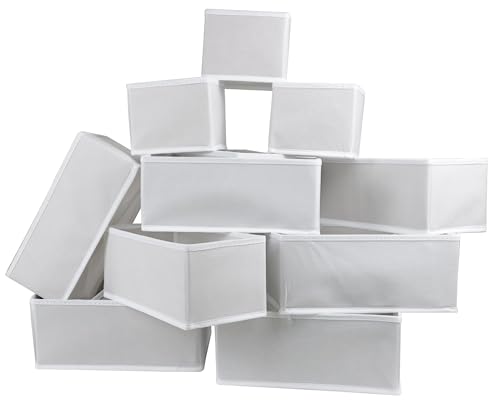 12 Pack Drawer Organizer Clothes (12 Count)