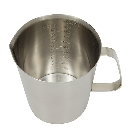 4 Stainless Steel Metal Measuring Cups