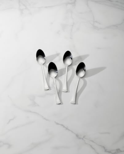 Portola Dinner Spoons Silverware Set for 4