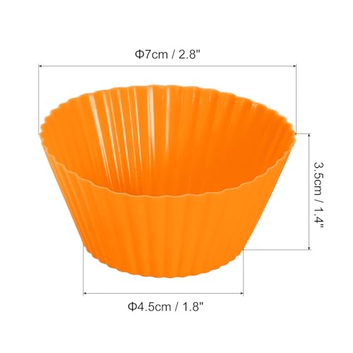 36Pcs Silicone Cupcake Liners (36 Count)