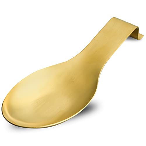 Gold Spoon Rest for Kitchen Counter