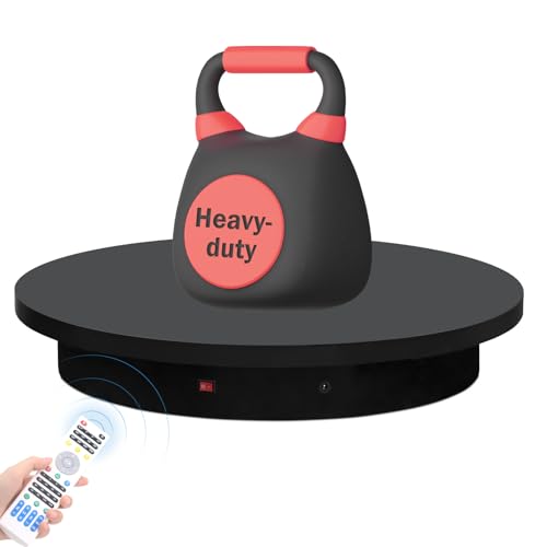 23.6In Remote Large Motorized electric turntable Rotating platform Photography Turntable Motorized lazy susan Base giratoria para for Photography