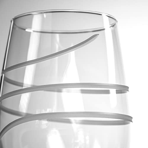 Twist All Purpose Wine Glass 18 Ounce (4 Count)