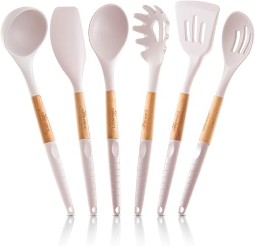Silicone Cooking Utensils Set 6 Piece (6 Count)