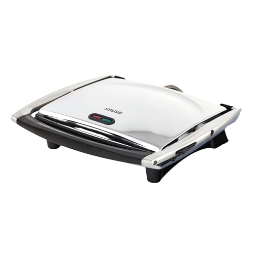 12 x 10 Inch Stainless Steel Electric Panini Press Ceramic