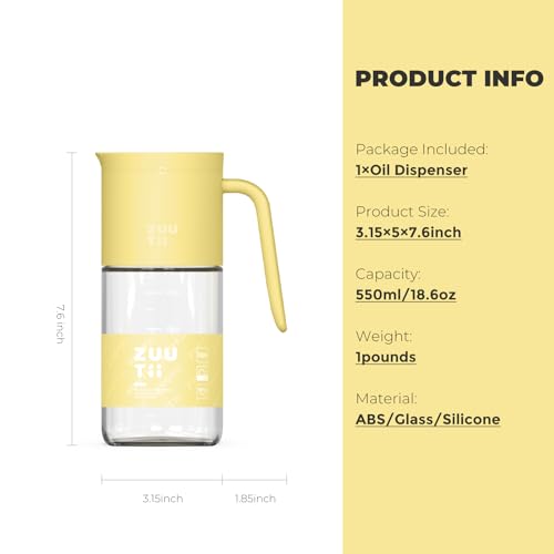 Olive Oil Dispenser Bottle 18.6oz