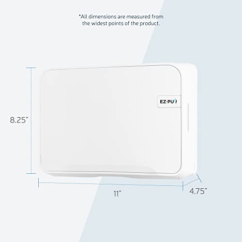 EZbrnd Wall Mount MULTIFOLD Paper Towel Dispenser for Kitchen