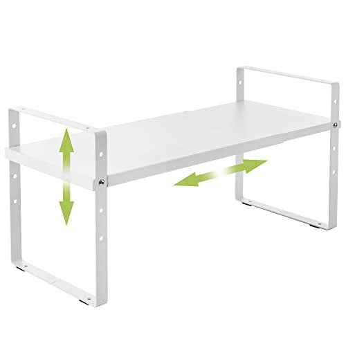 Expandable Cabinet Shelf Organizer Rack