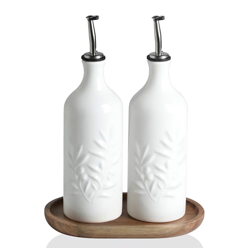 Sweejar Ceramic Olive Oil Dispenser Bottle