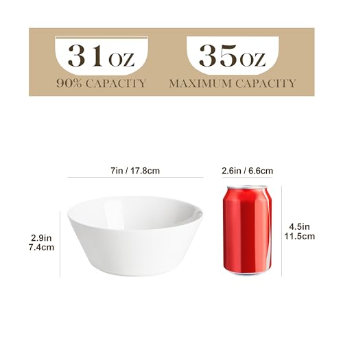 35 OZ Soup Bowls Set of 4 (4 Count)