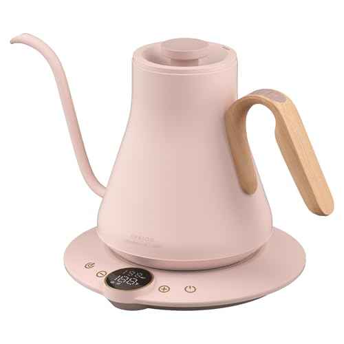 Gooseneck Electric Kettle with ±1℉ Temperature Control 0.9 Liter