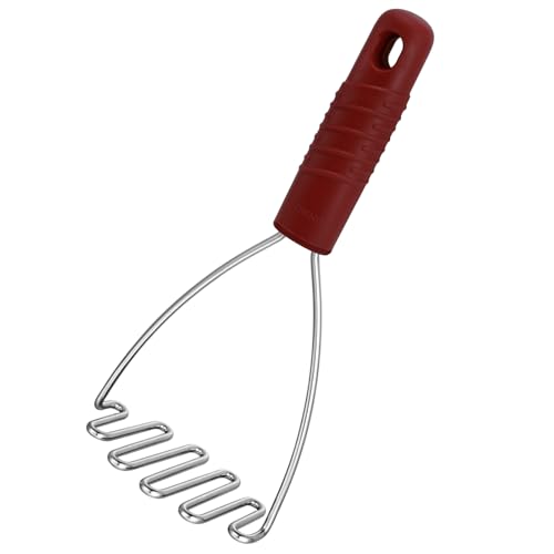 Ergonomic Soft Grip Stainless Steel Potato Masher