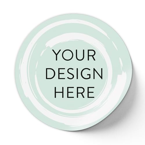 Custom Vinyl Stickers Your Image (100 Count)