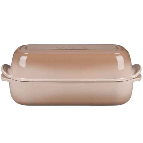 Enameled Cast Iron Loaf Pan with Lid