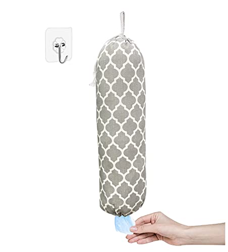 Wall Mount Plastic Bag Organizer