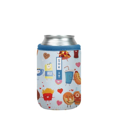 CanSok Sleeve for Beer & Soda Insulated Neoprene Cover