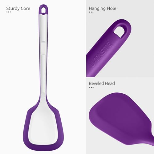 Silicone Turner Spatula Set of 2 (2 Count)