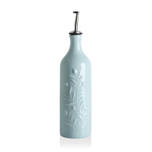 Sweejar Large Olive Oil Dispenser Bottle with Spout