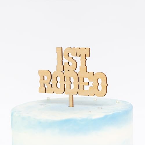 My First Rodeo Cake Topper