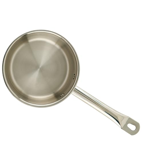 2 qt Stainless Steel Sauce Pan with Lid and Cover