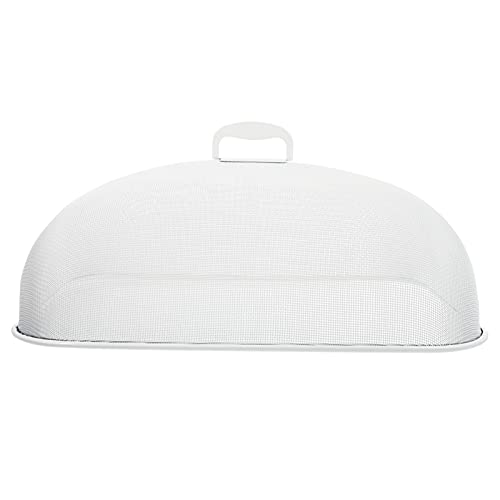 Extra Large Metal Mesh Food Cover 18.50 X 13.38 X 5.90 in Dish Cover Storage for Outdoor Picnics Garden Parties Camping Protects Food from Insects