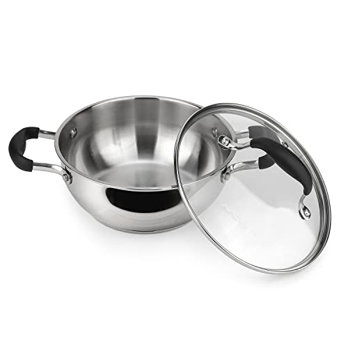 18 10 Stainless Steel Everyday Pan