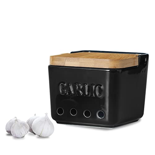Garlic Keeper with Lid